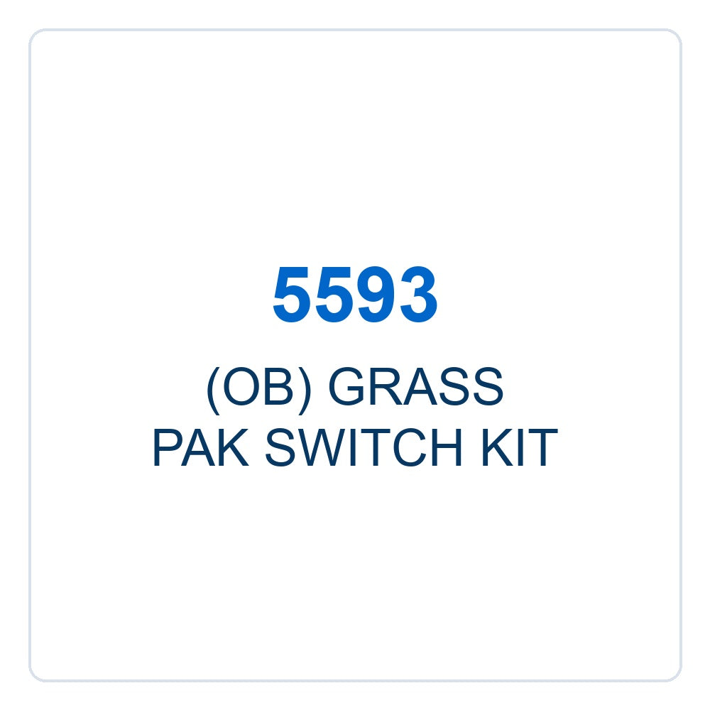 Walker Part # 5593 : (OB) GRASS PAK SWITCH KIT