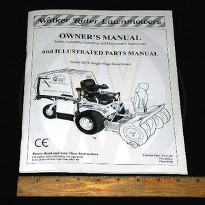 Walker Part # 5600-1 : PARTS MANUAL/SB36