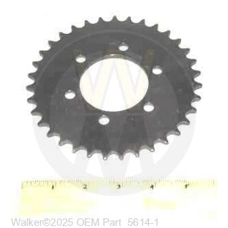 Walker Part # 5614-1 : DRIVE SPROCKET AUGER (2-1/4 DIA)