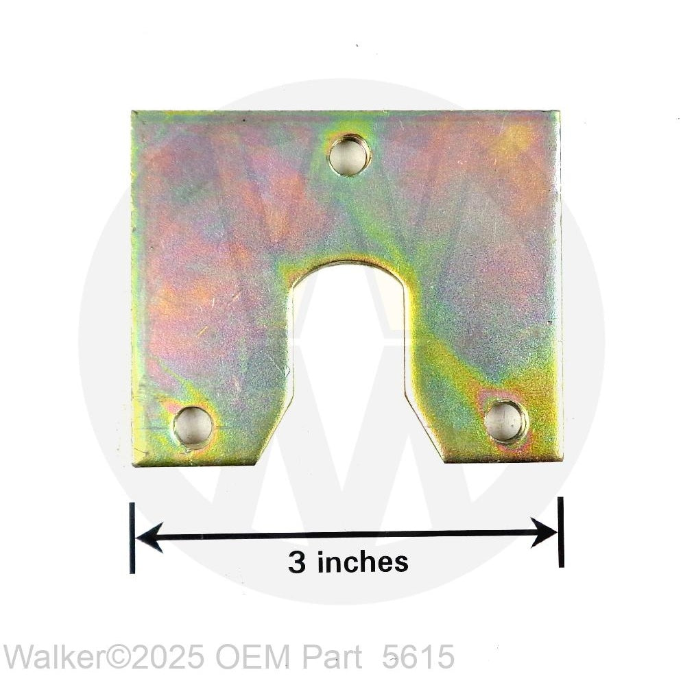 Walker Part # 5615 : KEY PLATE/AUGER SHAFT