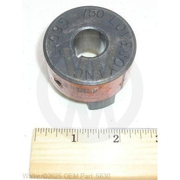 Walker Part # 5630 : FLEX COUPLING HALF (3/4 BORE)