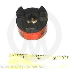 Walker Part # 5631 : FLEX COUPLING HALF (7/8 BORE)