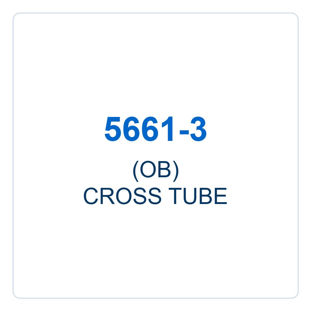 Walker Part # 5661-3 : (OB) CROSS TUBE