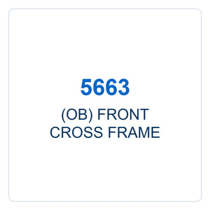 Walker Part # 5663 : (OB) FRONT CROSS FRAME