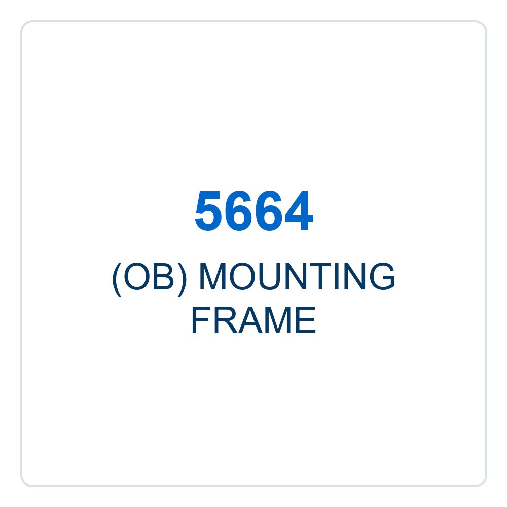 Walker Part # 5664 : (OB) MOUNTING FRAME