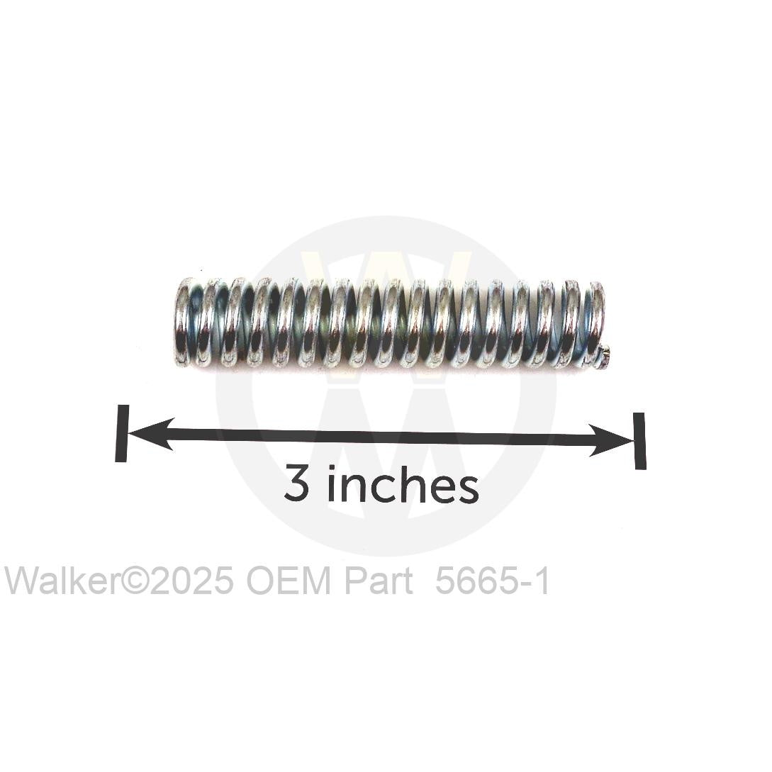 Walker Part # 5665-1 : COMPRESSION SPRG (2-1/2)