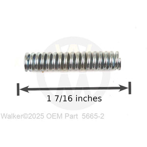 Walker Part # 5665-2 : Compression Spring(.590x1.438)