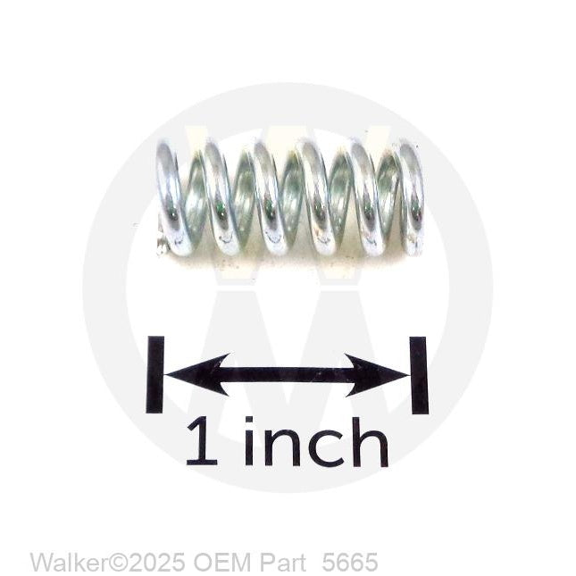 Walker Part # 5665 : COMPRESSION SPRING (1/2x1)