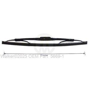 Walker Part # 5669-1 : WIPER BLADE (Requires new 5668-1 wiper arm)