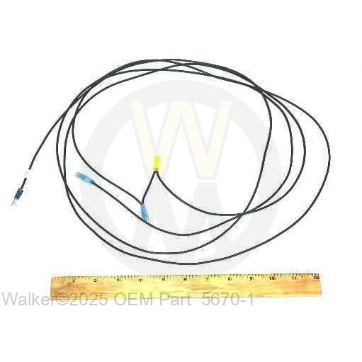 Walker Part # 5670-1 : WIRE ASSEMBLY (9')