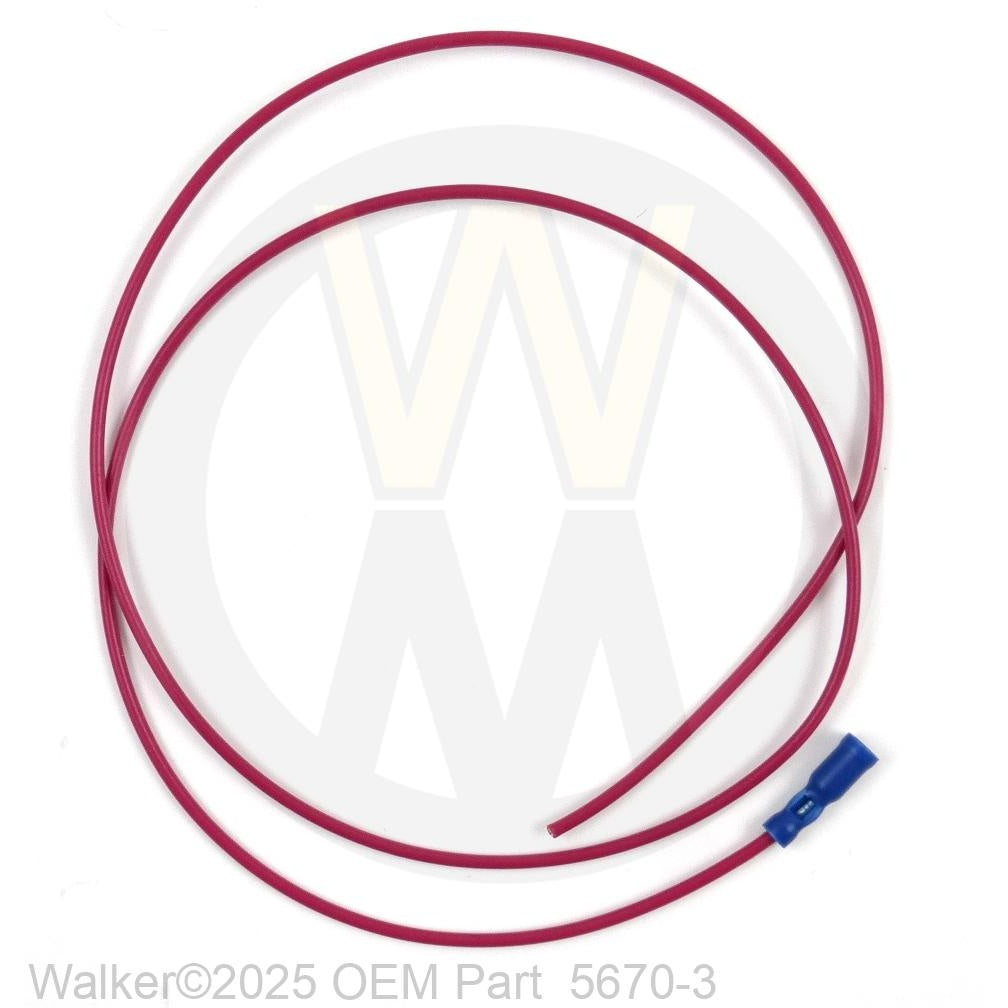 Walker Part # 5670-3 : WIRE ASSEMBLY(36')