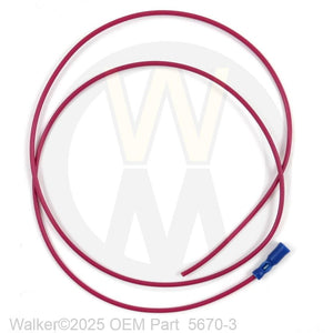 Walker Part # 5670-3 : WIRE ASSEMBLY(36')