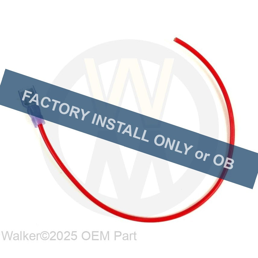 Walker Part # 5670-6 : Wire Assembly (9")