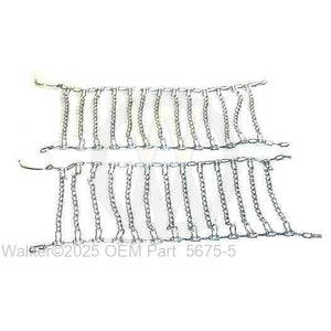 Walker Part # 5675-5 : TIRE CHAINS (18 X 9.50-8)
