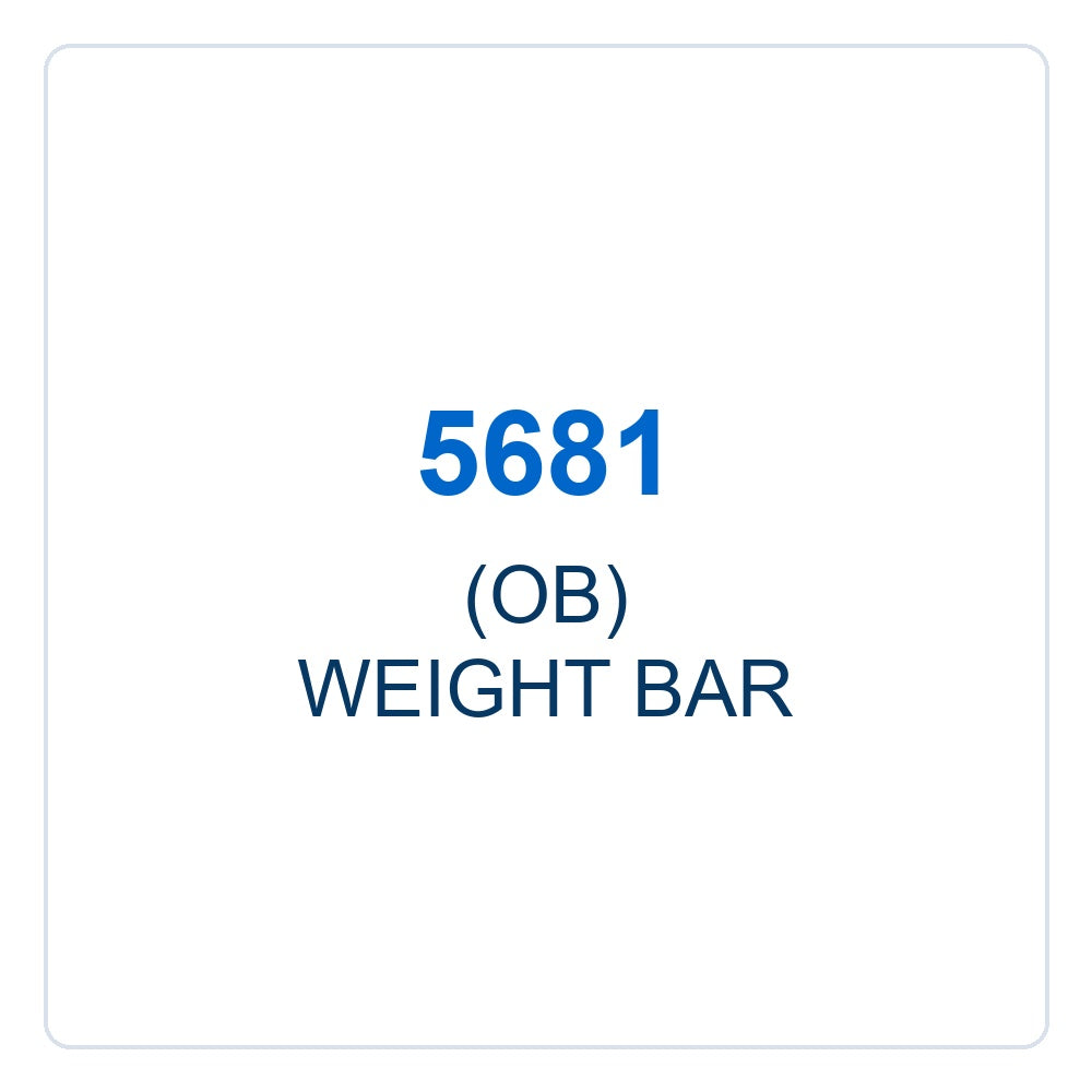Walker Part # 5681 : (OB) WEIGHT BAR