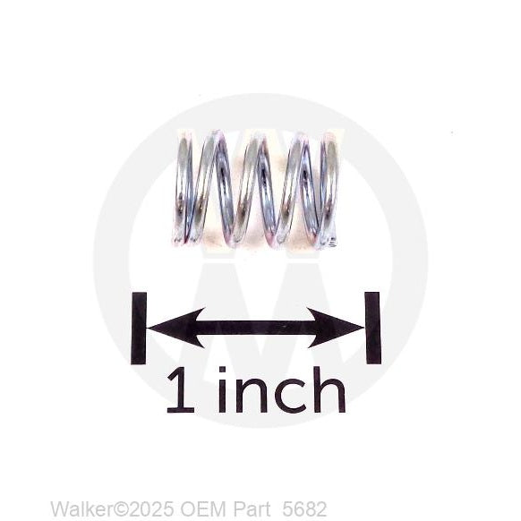 Walker Part # 5682 : COMPRESSION SPRING (9/16x3/4)