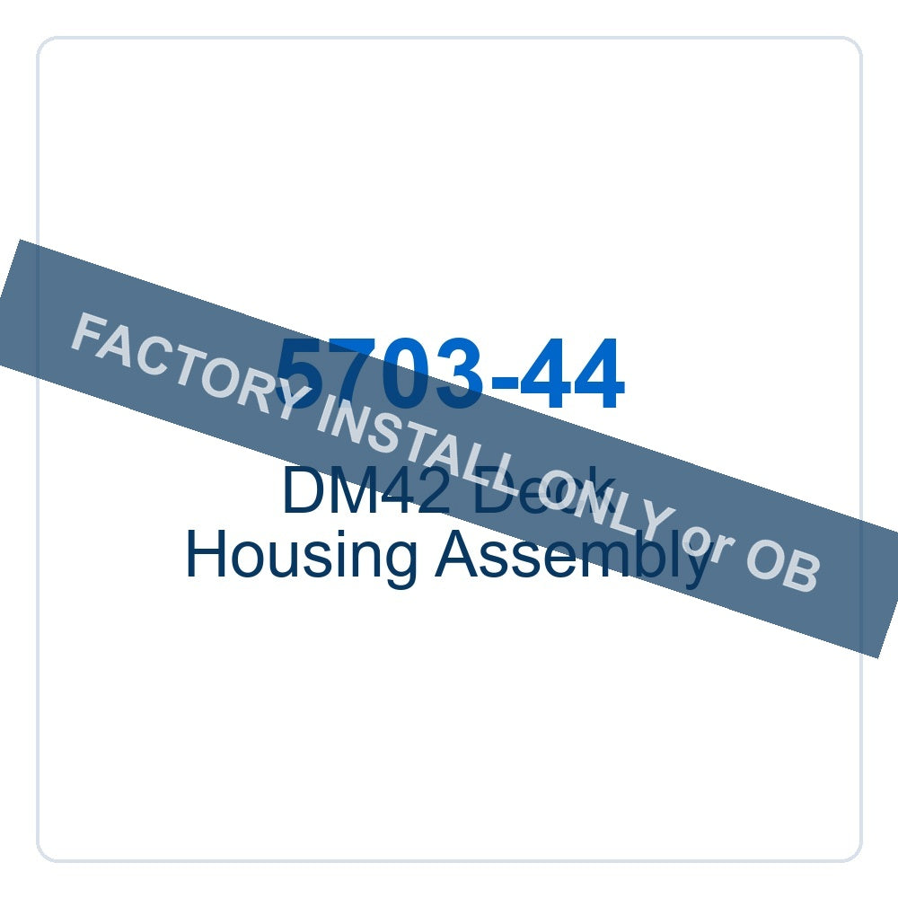 Walker Part # 5703-44 : DM42 Deck Housing Assembly