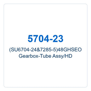 Walker Part # 5704-23 : (SU6704-24&7285-5)48GHSEO Gearbox-Tube Assy/HD