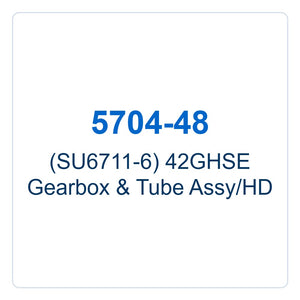 Walker Part # 5704-48 : (SU6711-6) 42GHSE Gearbox & Tube Assy/HD