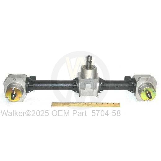 Walker Part # 5704-58 : 48GHS GRBX-TUBE ASSY/ALUM