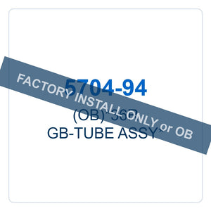 Walker Part # 5704-94 : (OB)*36R GB-TUBE ASSY*