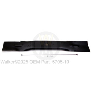 Walker Part # 5705-10 : BLADE, 21'/LOWER MULCHING
