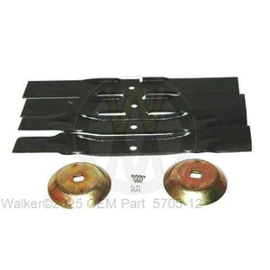 Walker Part # 5705-12 : 42DML BLADE SET W/HUBS