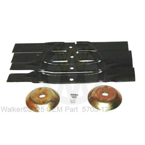 Walker Part # 5705-12 : 42DML BLADE SET W/HUBS