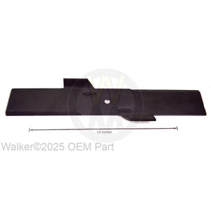 Walker Part # 5705-15 : (NR) Blade 18-3/8"/Upper Mulch