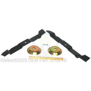 Walker Part # 5705-19 : DML42A BLADE SET W/HUBS