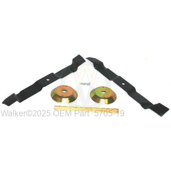 Walker Part # 5705-19 : DML42A BLADE SET W/HUBS