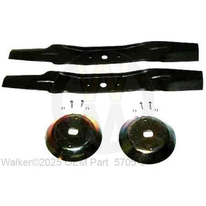 Walker Part # 5705-5 : 36SD BLADE SET WHUBS