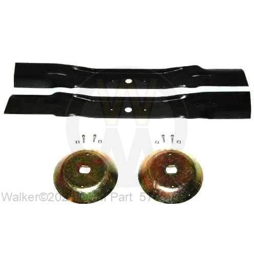 Walker Part # 5705-8 : 42GHS BLADE SET W/HUBS