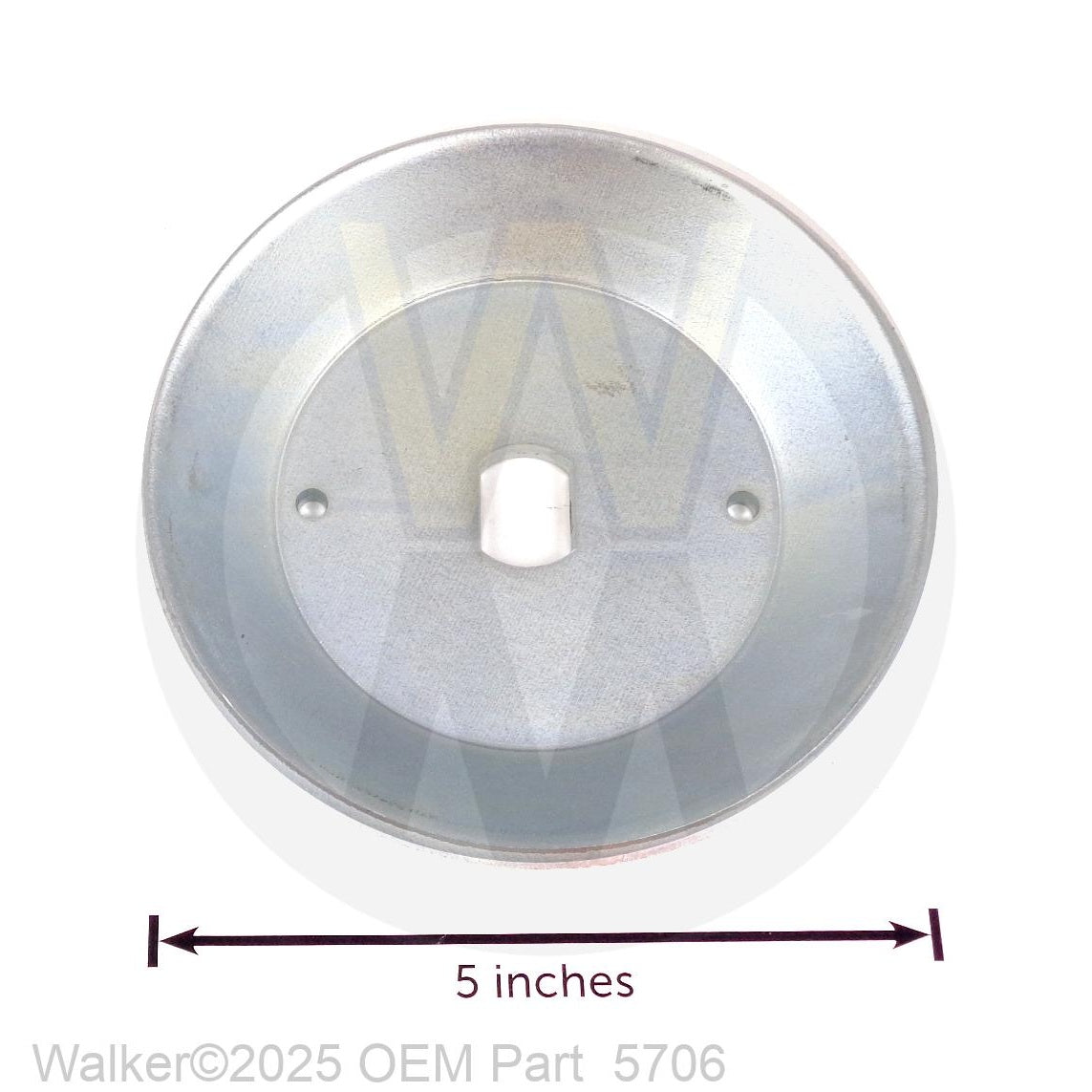 Walker Part # 5706 : BLADE HUB & TRASH GUARD