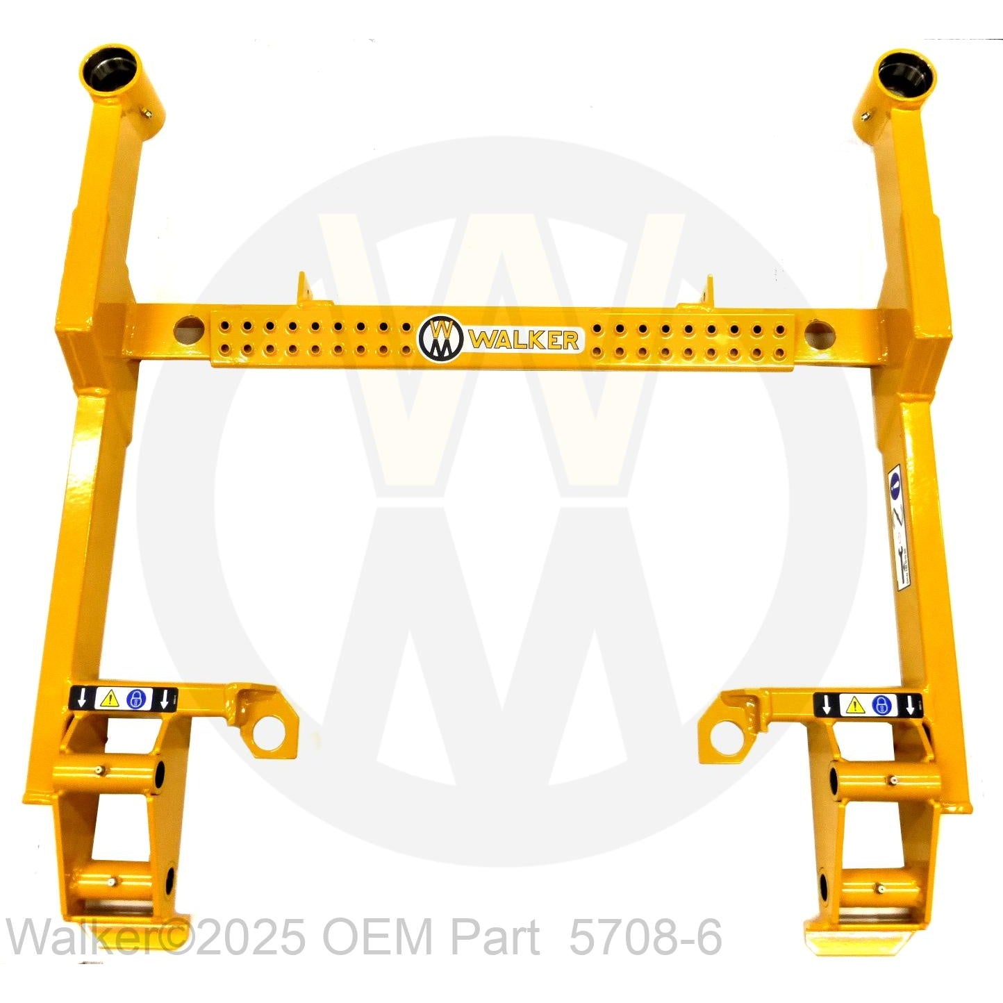 Walker Part # 5708-6 : (NR) 36 Carrier Frame/Tilt (Less Pivots)
