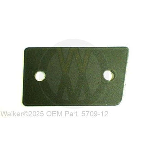 Walker Part # 5709-12 : FRONT BACK UP PLATE