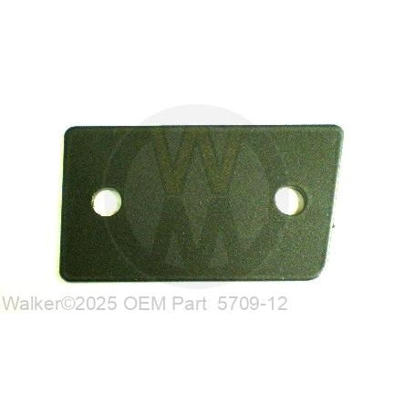 Walker Part # 5709-12 : FRONT BACK UP PLATE