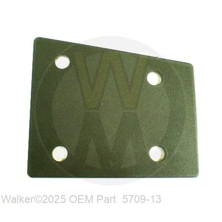 Walker Part # 5709-13 : REAR BACK UP PLATE
