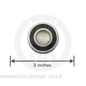Walker Part # 5714-8 : Caster Wheel Bearing