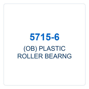 Walker Part # 5715-6 : (OB) PLASTIC ROLLER BEARNG