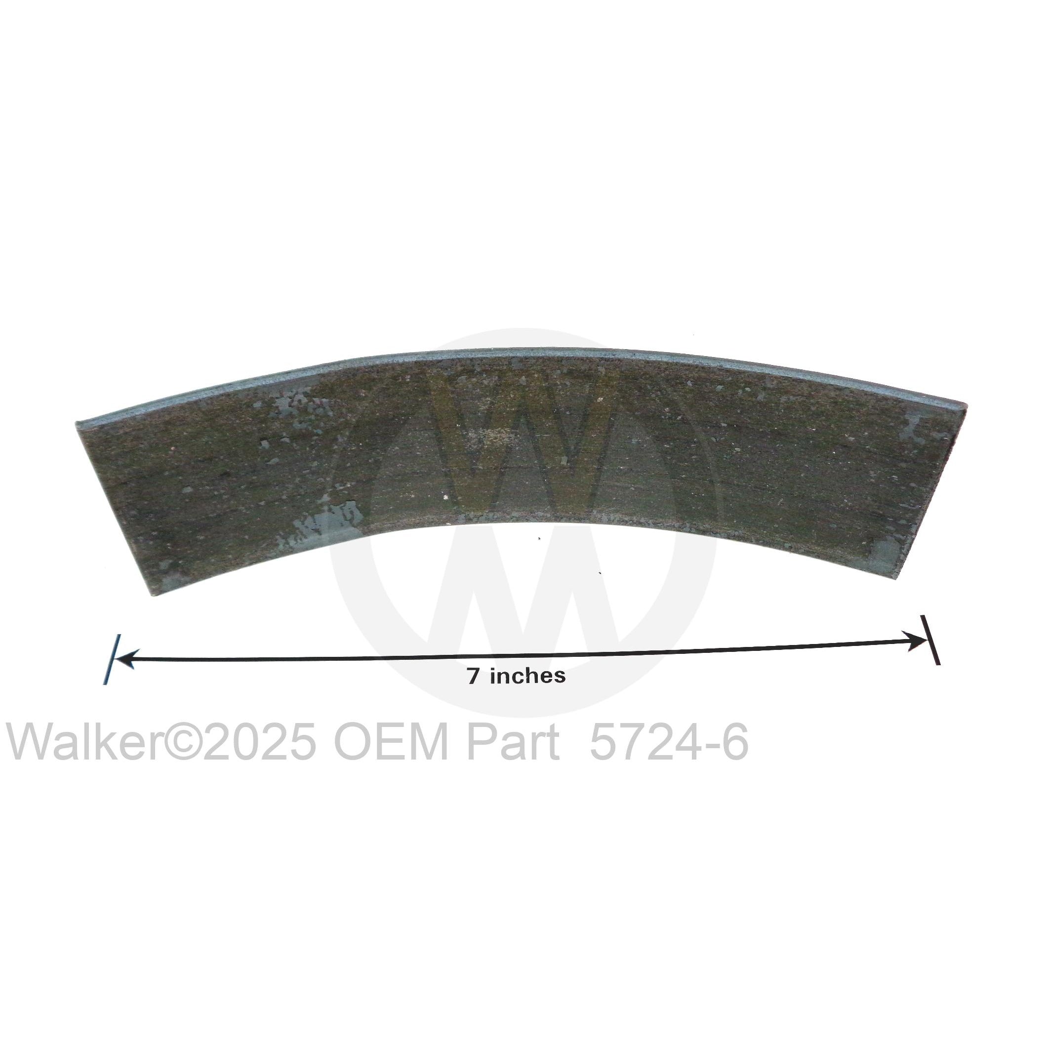 Walker Part # 5724-6 : FRONT BAFFLE BAR