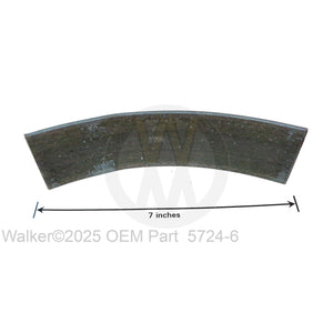 Walker Part # 5724-6 : FRONT BAFFLE BAR