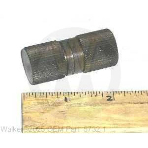Walker Part # 5732-1 : (NR) CONNECTING SHAFT/ 2'  (NON-UNITIZED)