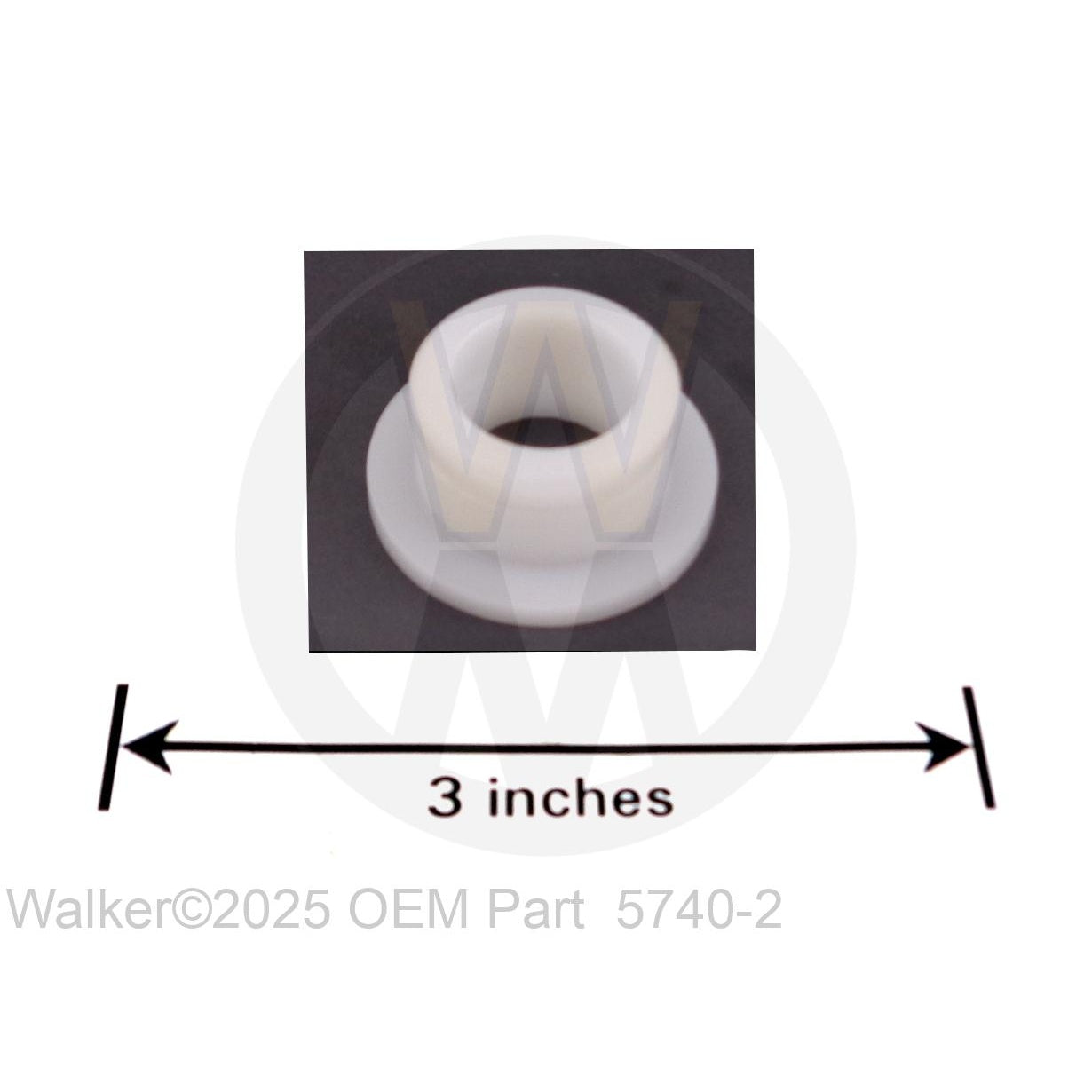 Walker Part # 5740-2 : DECK PIN BUSHING (5/8)
