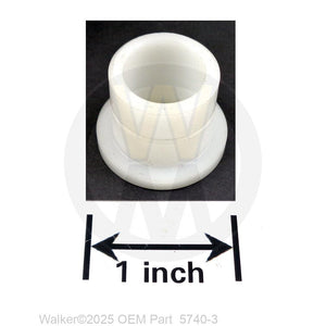 Walker Part # 5740-3 : (NR) DECK PIN BUSHING (ADAPT 1/2 PIN TO 87 FRAME)