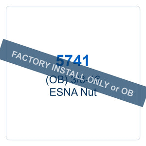 Walker Part # 5741 : (OB) 3/8-16 ESNA Nut