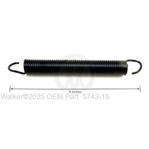 Walker Part # 5743-15 : Extension Spring (1x9