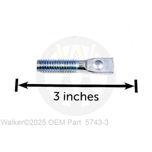Walker Part # 5743-3 : EYE BOLT (3/8-16X2)