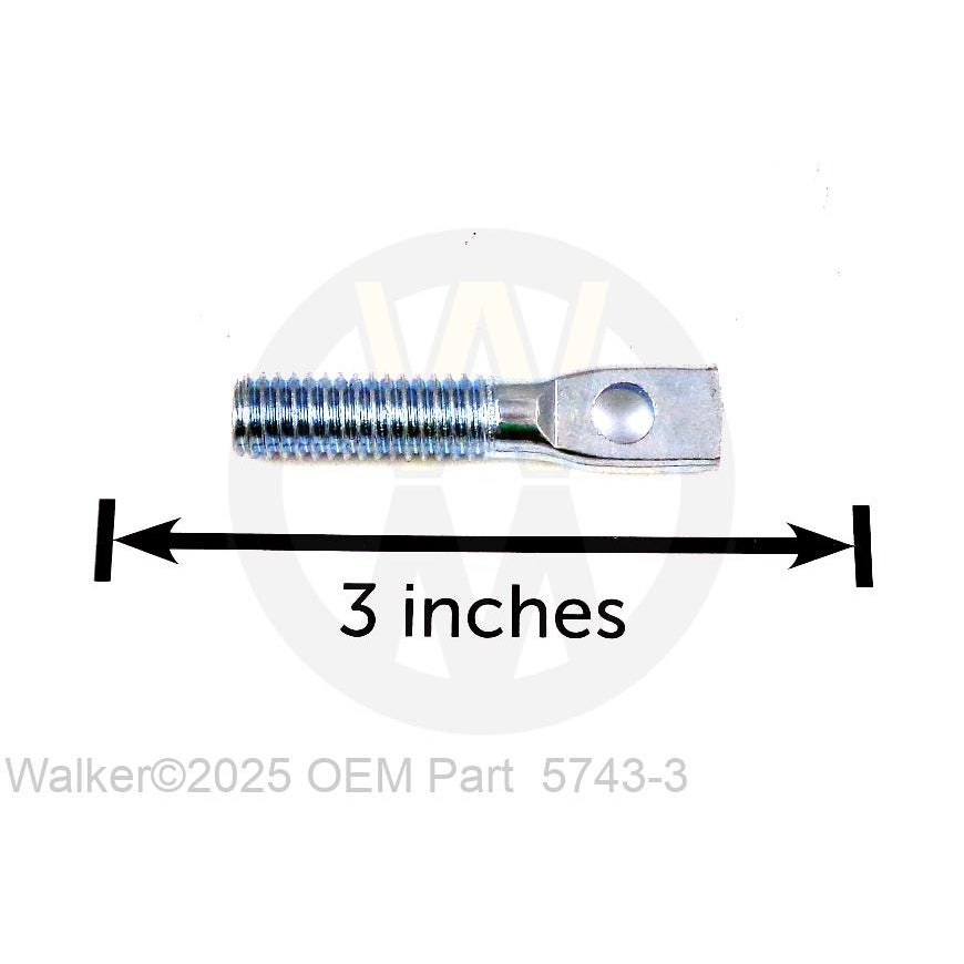 Walker Part # 5743-3 : EYE BOLT (3/8-16X2)