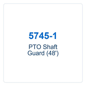 Walker Part # 5745-1 : PTO Shaft Guard (48')
